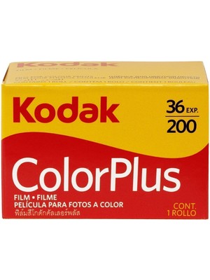 Angelphoto Kodak Color Plus 200 Asa 135/36 Analog Fotoğraf Filmi 1 Adet Nostaljik Anılar İçin