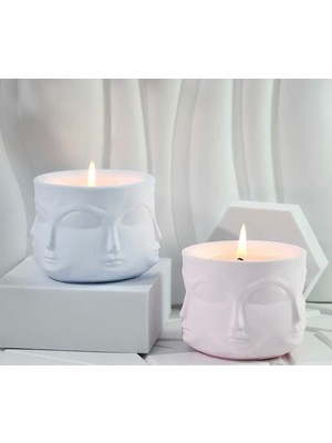 PremiumPort Bohem Tarzda Şık Mum Seti, 2'li, Ev Dekorasyonu Için Ideal