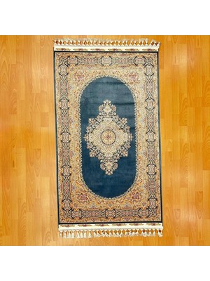 Mevlana Bazaar Oval Göbekli Klasik Saray 133 x 190 cm Ipek Halı