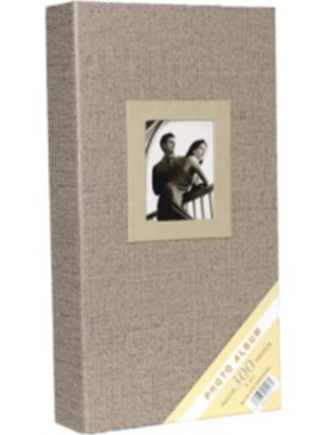 Angelphoto 10X15CM 300’LÜK Koton Desenli Fotoğraf Albümü "koton Vizon" -16WPP46300V