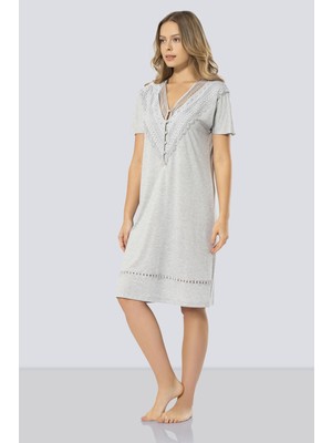 Türen Kadin V Yaka Gecelik