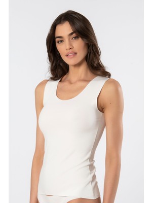 Türen Kadin Lazer Kesim Pamuklu Atlet