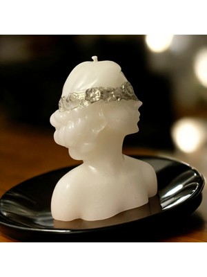 PremiumPort Sanatsal Kokulu Mum, Dekoratif ve Figüratif Tasarım ile Evinize Şıklık