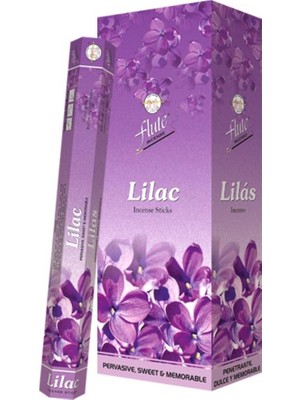 PremiumPort Aromatik Çubuk Tütsü Hexa Lilac 20 Çubuk, Rahatlatıcı Koku, Huzurlu Atmosfer