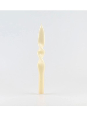 PremiumPort Şık Tekli Burgulu Dekoratif Kokulu Şamdan Mum Seti