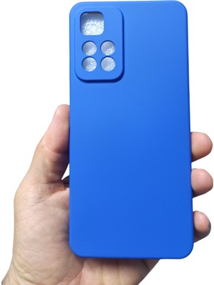 Grabono Xiaomi Redmi Note 11 Pro+ (Plus) 5g Kılıf Kamera Korumalı Kadife Iç Kaplama Mat Premium Seri