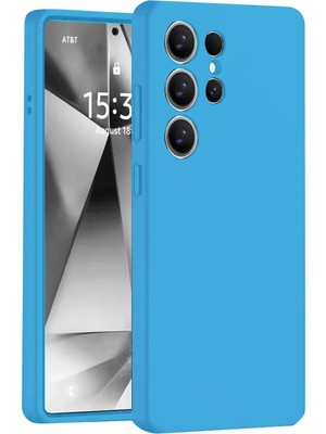 Grabono Samsung Galaxy S25 Ultra Kılıf Kamera Korumalıdır Kadife Iç Kaplama Mat Premium Seri