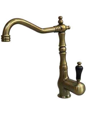 Ymn Antik Bronz Lavabo Bataryası