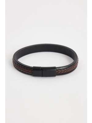 Tudors Erkek Hakiki Deri Bileklik