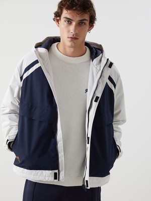 Lc Waikiki Yeni Sezon Rahat Kalıp Kapüşonlu Erkek Orta Kalın Mont