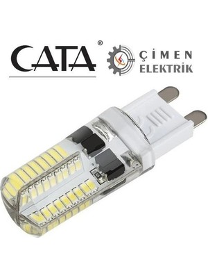 Eco Lounge Cata Ct 4249 3W LED Kapsül Ampul 6400K Beyaz Işık G9 Duy