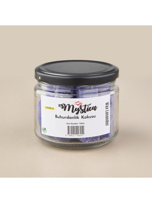 Mystica Wax Lavender Küp Buhurdanlık Kokusu - Mor - 7x9 cm