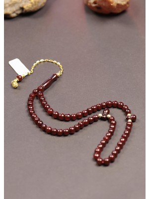 Kehribarkolik Osmanlı Sıkma Dönem Işi Altın Püskülü Dahil 9 Gr.