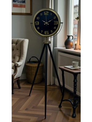 Black Noble Eskitme Tripod Ayaklı Saat