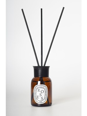 PremiumPort Gül Bambu Amber Şişe Oda Kokusu 50 Ml, Ferah ve Hoş Koku Keyfi