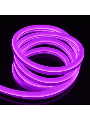 Sakin Enerji Neon Şerit LED 220 Volt Esnek Silikonlu Aydınlatma + Fiş Dahil
