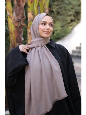 İmaj Butik Vizon Ipekhan Pamuk Jakarlı Şal