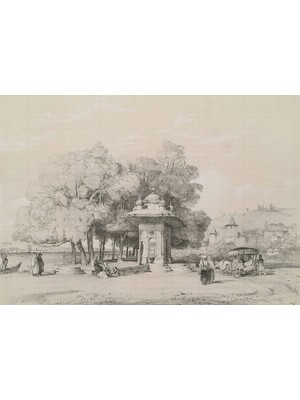 Mihrişah Valide Sultan Çeşmesi Istanbul Poster Duvar Kağıdı