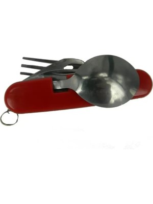 Maarketim Çok Amaçlı Çakı (Çatal, Kaşık, Bıçak) 9cm - Plastik Gövde