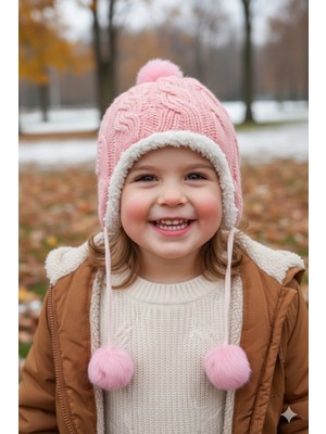 Bay Şapkacı - Peluş Astarlı Akrilik Örgü Bere Şapka - 2417