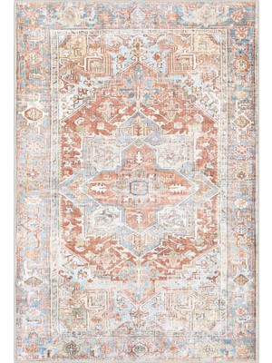 Homefesto Modern Dekoratif Yıkanabilir Kaymaz Taban Halı – Ince, Yumuşak Salon Halısı, Mutfak Halısı ve Yolluk