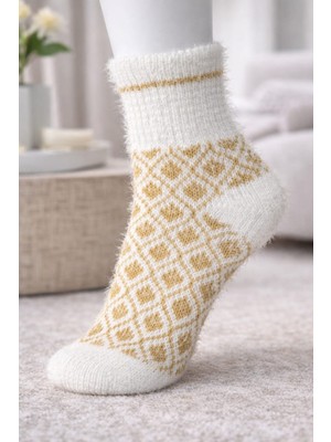 Kadın Peluş Çorap Uyku Çorabı Sevgililer Günü Hediyelik