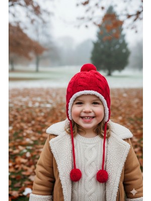 Bay Şapkacı - Peluş Astarlı Akrilik Örgü Bere Şapka - 2417