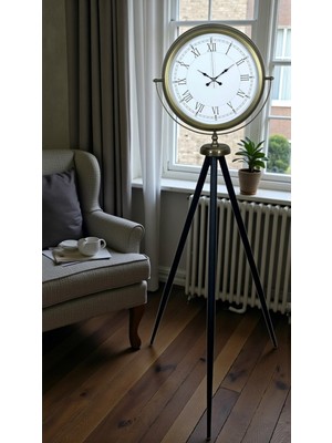Prestij Vintage Tripod Ayaklı Saat