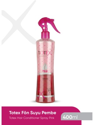 Totex Fön Suyu Pembe 400 ml