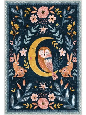 Homefesto Modern Dekoratif Yıkanabilir Kaymaz Taban Halı – Ince, Yumuşak Salon Halısı, Mutfak Halısı ve Yolluk