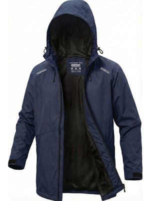 Ghassy Co. Erkek Rüzgarlık/Yağmurluk Outdoor Omuz Detaylı Mevsimlik Spor Ceket