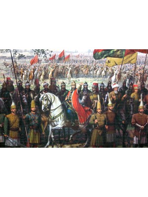 Fatih Sultan Mehmed Istanbul'u Fethi Poster Duvar Kağıdı