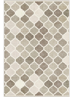 Homefesto Modern Dekoratif Yıkanabilir Kaymaz Taban Halı – Ince, Yumuşak Salon Halısı, Mutfak Halısı ve Yolluk