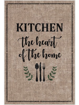 Modern Dekoratif Yıkanabilir Kaymaz Taban Halı – Ince, Yumuşak Salon Halısı, Mutfak Halısı ve Yolluk