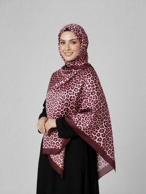 La Fien Kadın Leoparlı Soft Şal