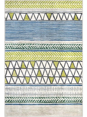 Homefesto Modern Dekoratif Yıkanabilir Kaymaz Taban Halı – Ince, Yumuşak Salon Halısı, Mutfak Halısı ve Yolluk