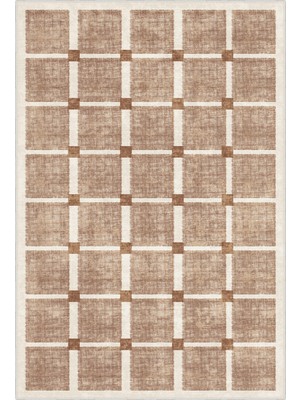 Modern Dekoratif Yıkanabilir Kaymaz Taban Halı – Ince, Yumuşak Salon Halısı, Mutfak Halısı ve Yolluk