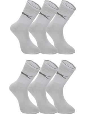 Slazenger Jago 6 Lı Set Erkek  Beyaz Çorap
