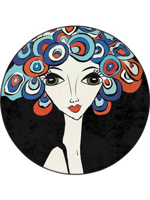 Homefesto Modern Dekoratif Yıkanabilir Kaymaz Taban Halı – Ince, Yumuşak Salon Halısı, Mutfak Halısı ve Yolluk