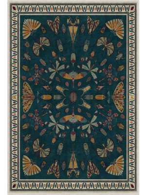 Homefesto Modern Dekoratif Yıkanabilir Kaymaz Taban Halı – Ince, Yumuşak Salon Halısı, Mutfak Halısı ve Yolluk