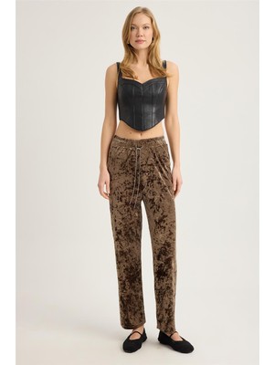 Home Store Kırışık Kadife Pantolon