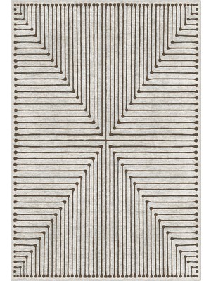 Homefesto Modern Dekoratif Yıkanabilir Kaymaz Taban Halı – Ince, Yumuşak Salon Halısı, Mutfak Halısı ve Yolluk