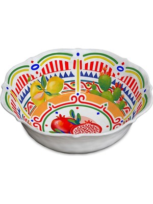 Baci Milano Dolce Vita Oval Salata Kasesi 30 Cm, Melamin