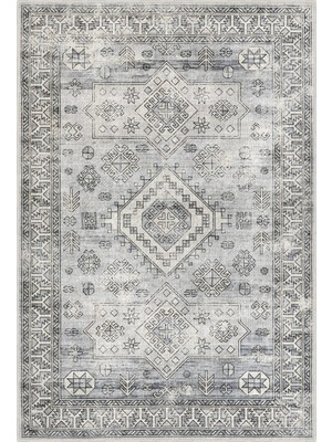 Homefesto Modern Dekoratif Yıkanabilir Kaymaz Taban Halı – Ince, Yumuşak Salon Halısı, Mutfak Halısı ve Yolluk