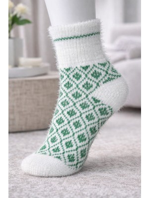 Kadın Peluş Çorap Uyku Çorabı Sevgililer Günü Hediyelik