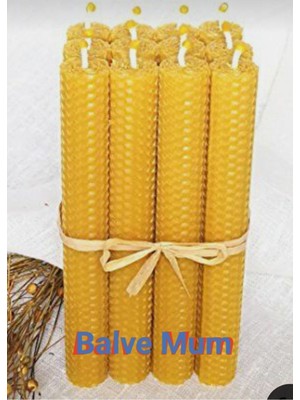 PremiumPort 12'li Şamdan Mum Seti, Şık ve Modern Dekorasyon Için Ideal