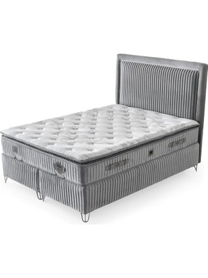 Vigo Rest Yatak Kuş Tüyü Paket Yay Pedli