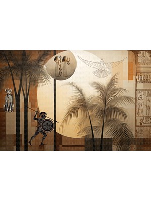 Antik Dünyaya Bakış Poster Duvar Kağıdı