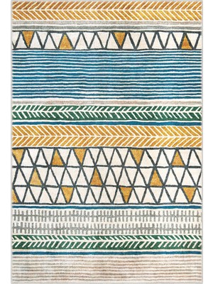 Homefesto Modern Dekoratif Yıkanabilir Kaymaz Taban Halı – Ince, Yumuşak Salon Halısı, Mutfak Halısı ve Yolluk