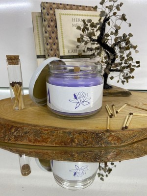 PremiumPort Renkli Cam Kavanoz Kokulu Mum, Uzun Süreli Dekoratif Soya Mum